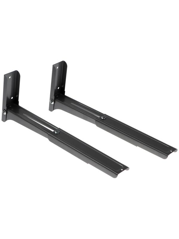 Кронштейн Doffler MW12S, для микроволновой печи, регулируемый, до 40 кг, 300-420 мм, графит