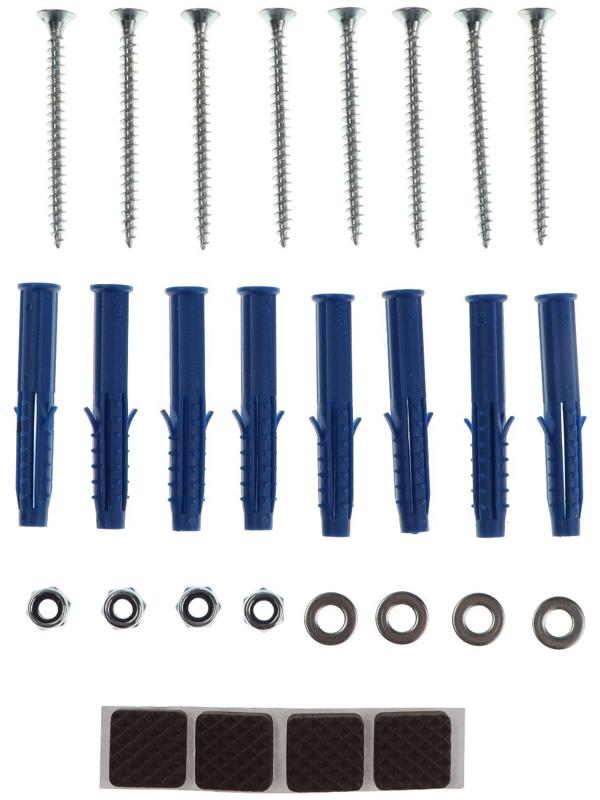 Кронштейн Doffler MW12S, для микроволновой печи, регулируемый, до 40 кг, 300-420 мм, графит