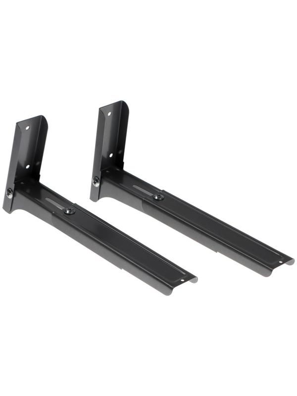 Кронштейн Doffler MW12S, для микроволновой печи, регулируемый, до 40 кг, 300-420 мм, графит