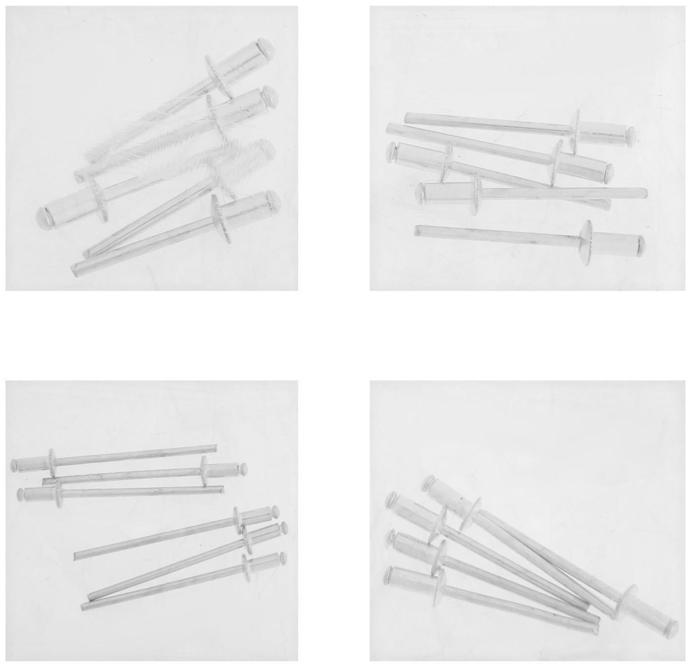 Заклепочник ЛОМ, 235 мм, с набором заклепок