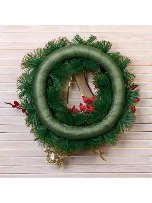 Венок новогодний d- 37 см 