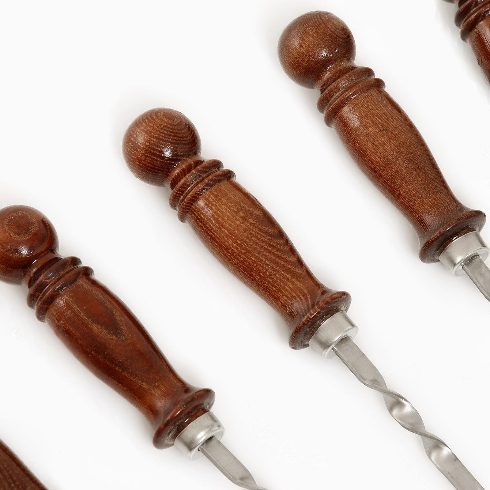 Набор с шампурами подарочный 