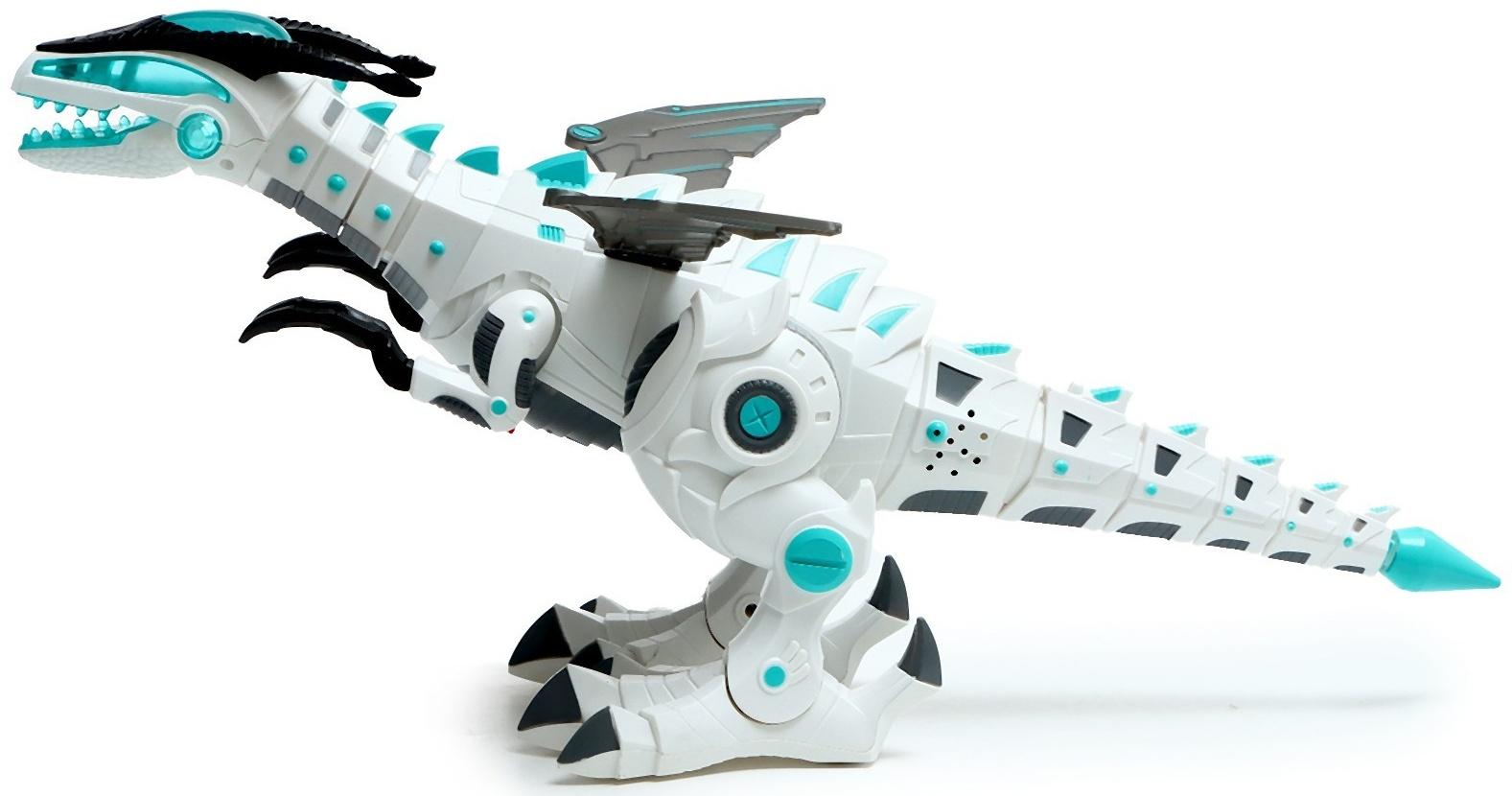 Робот дракон, на пульте управления, интерактивный: музыкальный, пар, звук, свет, на батарейках