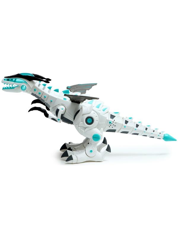 Робот дракон, на пульте управления, интерактивный: музыкальный, пар, звук, свет, на батарейках