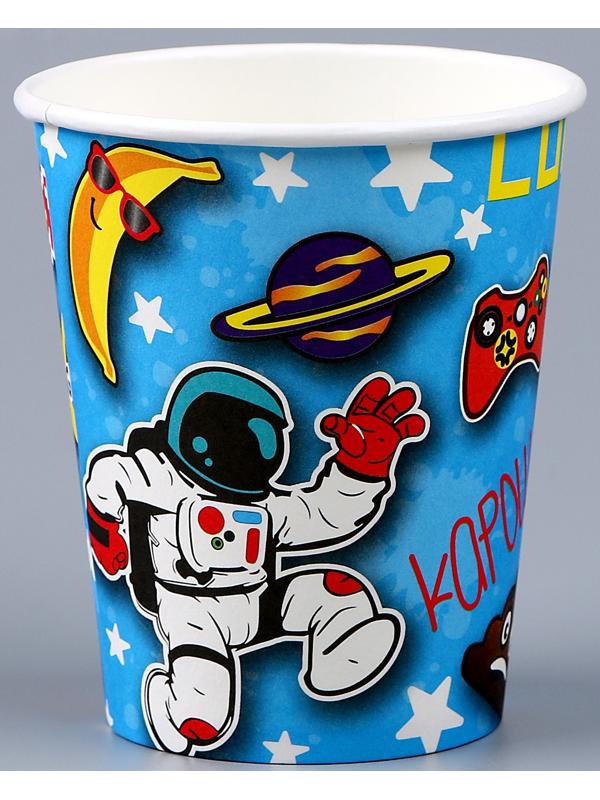 Стакан бумажный «День рождения», в наборе 6 шт.