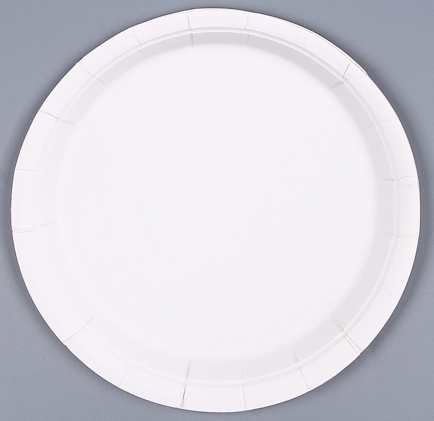 Тарелка бумажная «Зоопарк», в наборе 6 шт.