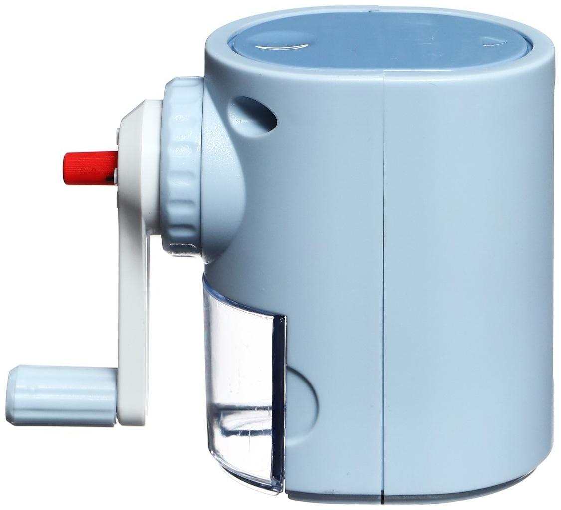 Точилка механическая с контейнером МИКС Классика Пастель