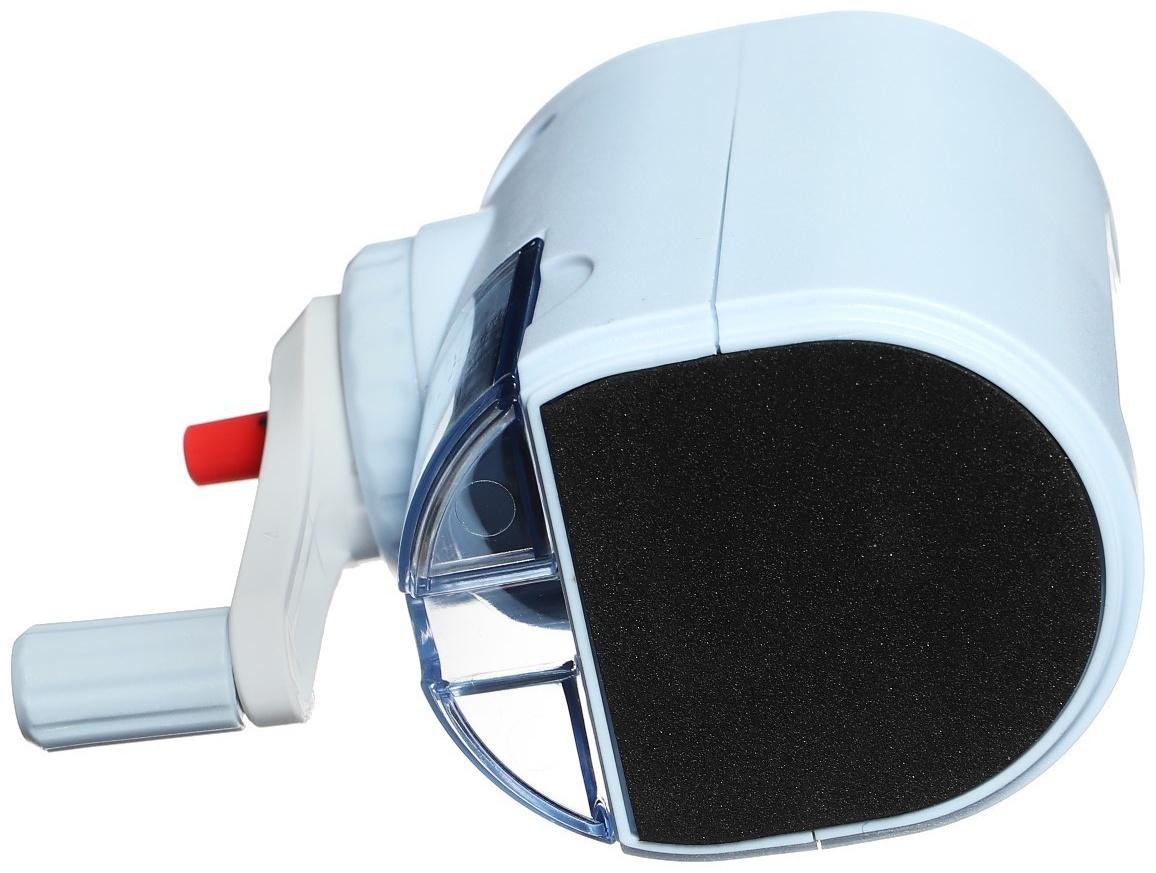 Точилка механическая с контейнером МИКС Классика Пастель