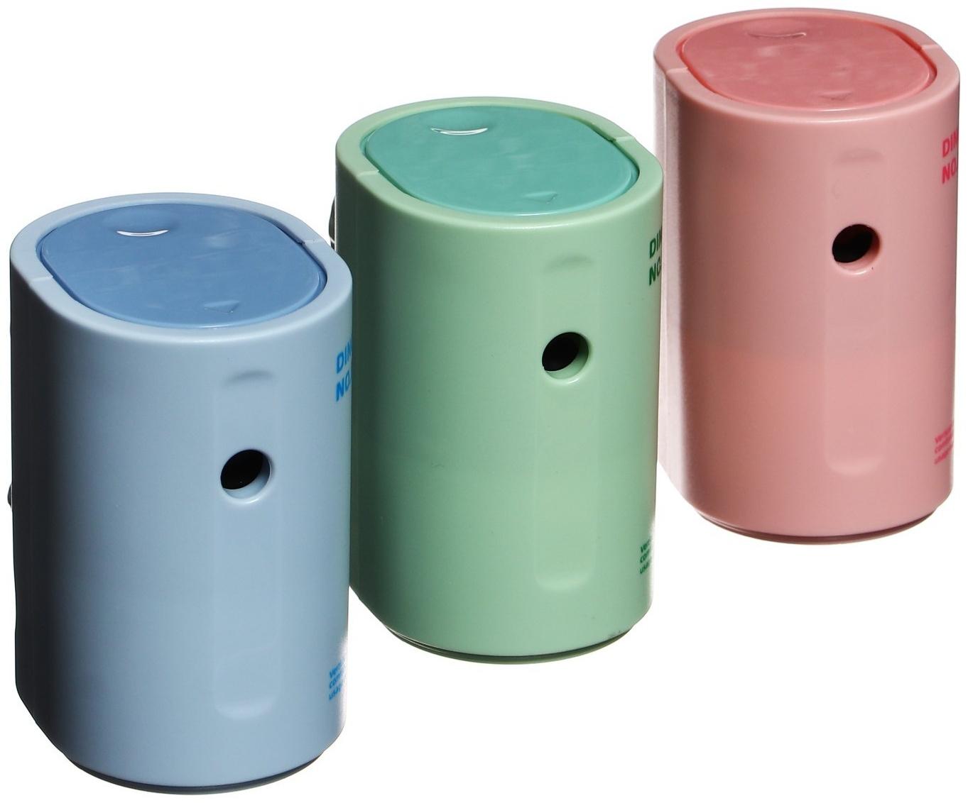 Точилка механическая с контейнером МИКС Классика Пастель