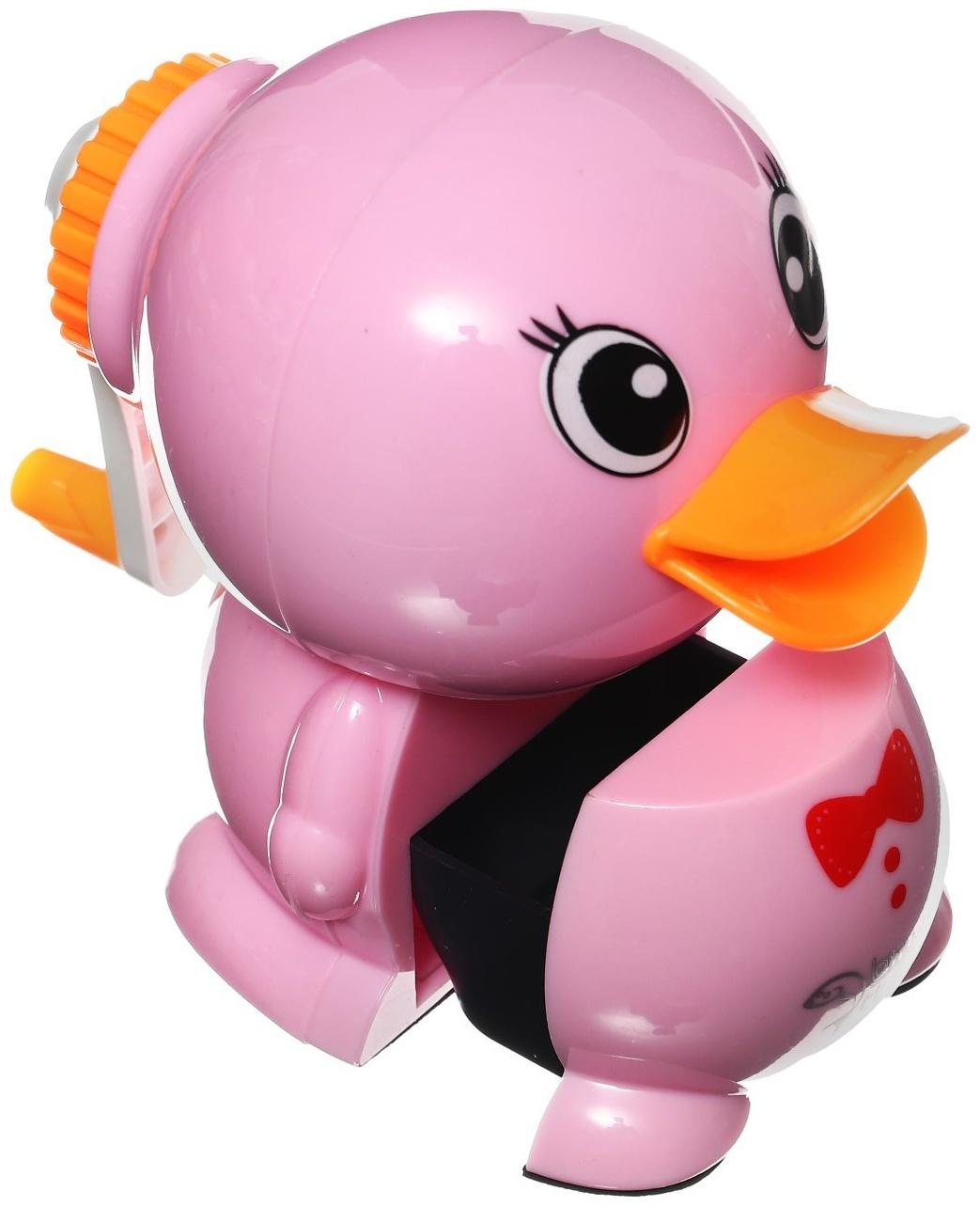 Точилка механическая с контейнером МИКС Уточка