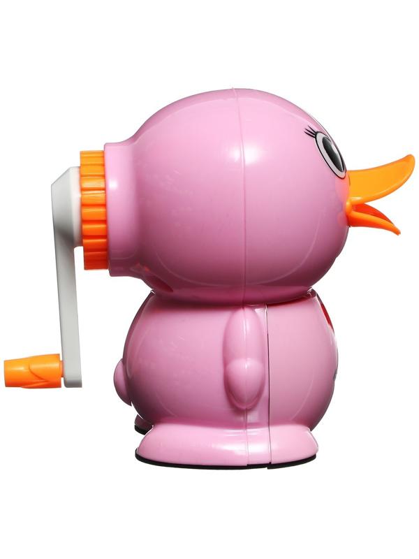 Точилка механическая с контейнером МИКС Уточка