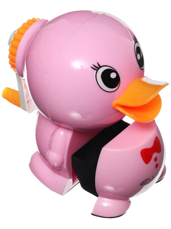 Точилка механическая с контейнером МИКС Уточка