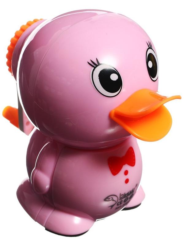 Точилка механическая с контейнером МИКС Уточка