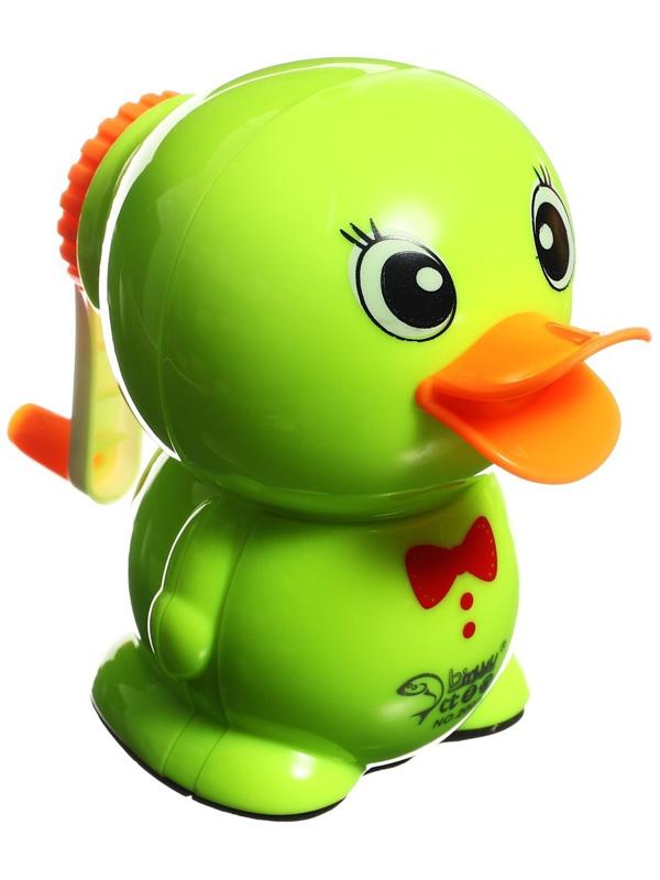 Точилка механическая с контейнером МИКС Уточка