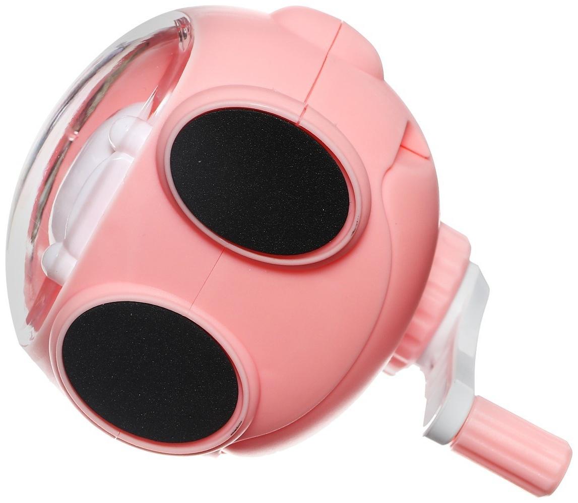 Точилка механическая с контейнером МИКС Котик