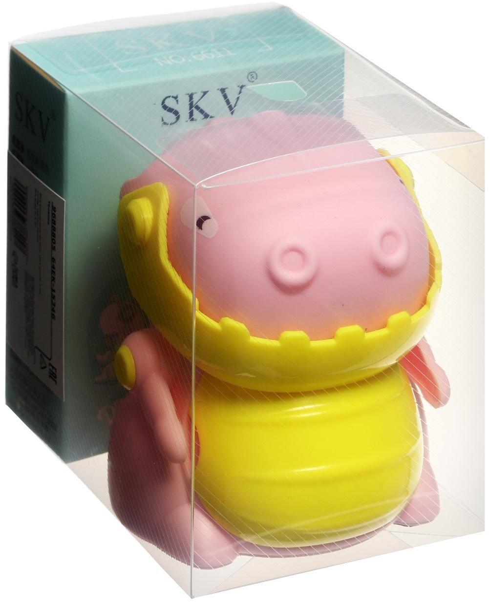 Точилка механическая с контейнером МИКС Дракон