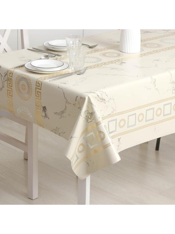 Клеёнка на стол на тканевой основе Dulcitudo, рулон 20 метров, ширина 137 см, толщина 0,2 мм