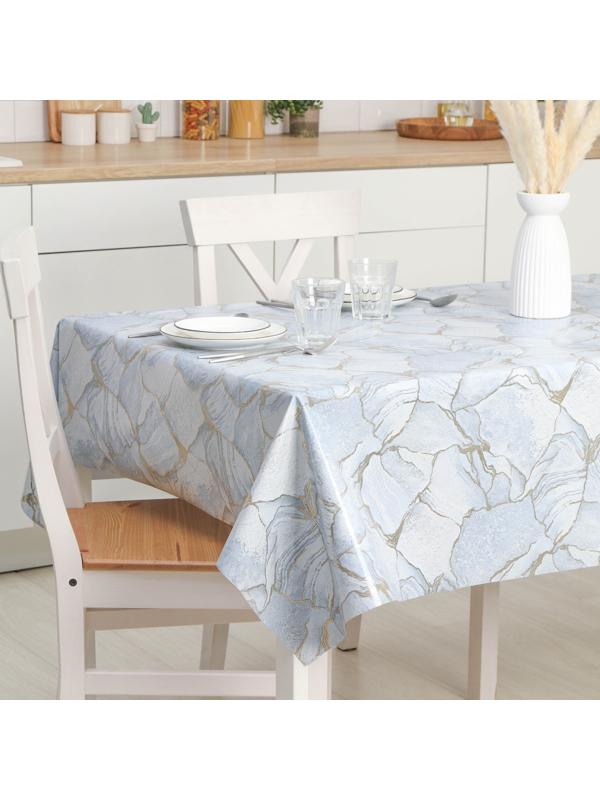 Клеёнка на стол на тканевой основе «К Луизе», рулон 20 метров, ширина 137 см, толщина 0,2 мм