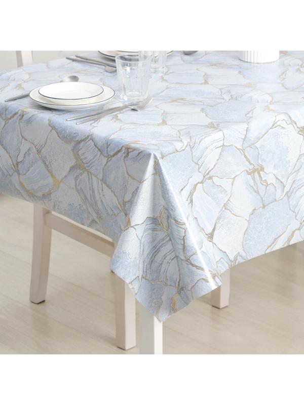 Клеёнка на стол на тканевой основе «К Луизе», рулон 20 метров, ширина 137 см, толщина 0,2 мм