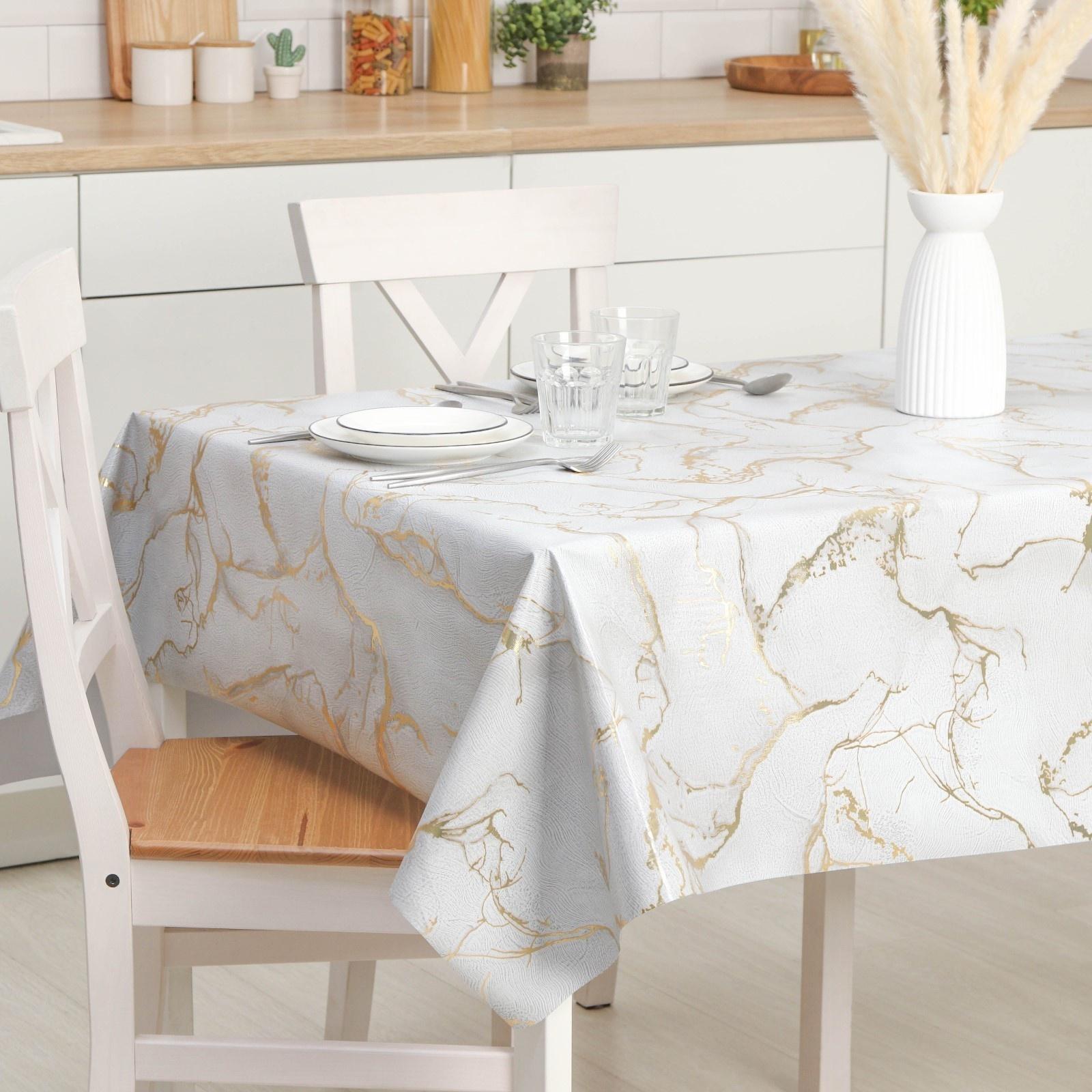 Клеёнка на стол на тканевой основе Insignic, рулон 20 метров, ширина 137 см, толщина 0,2 мм