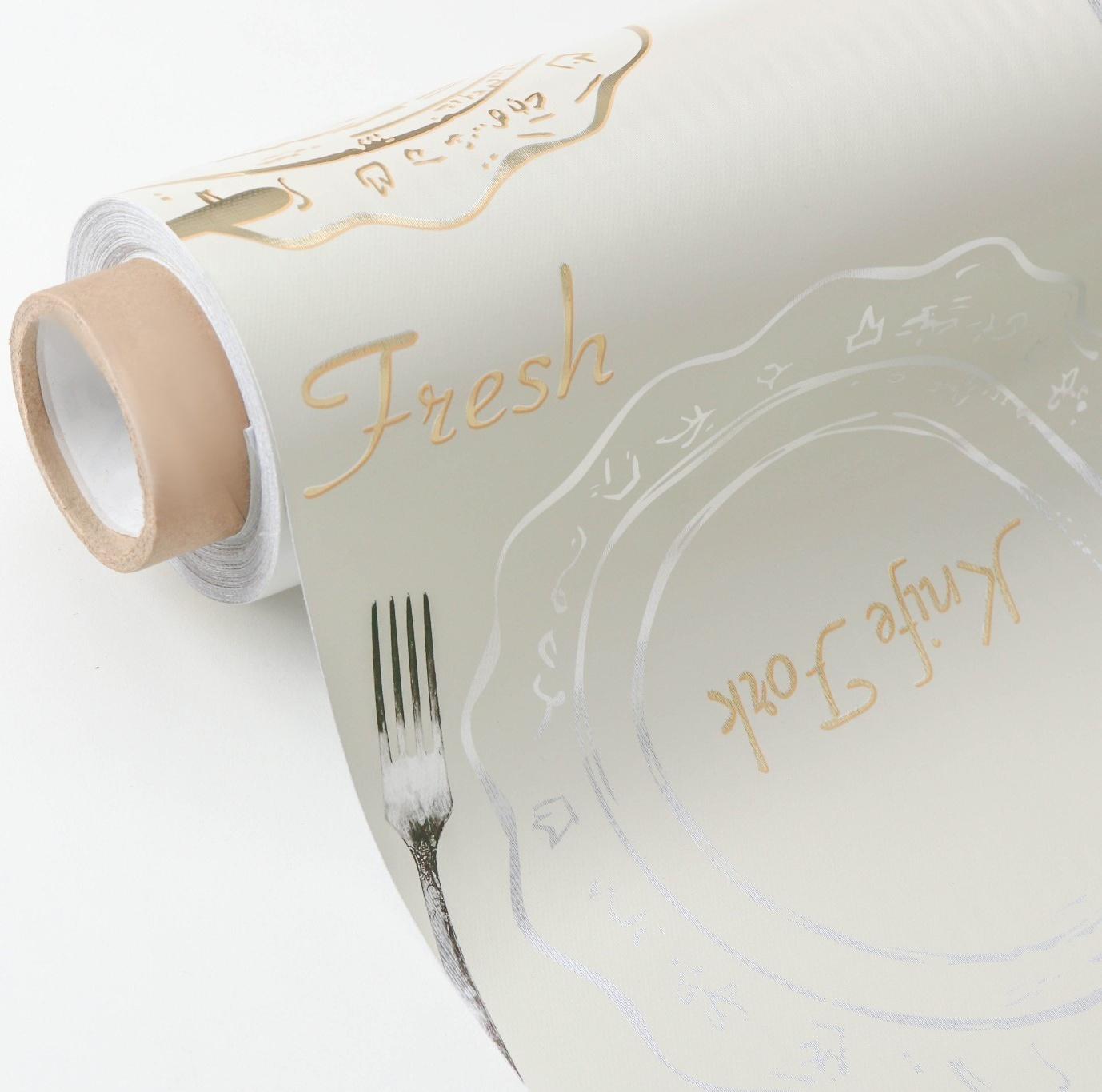 Клеёнка на стол на тканевой основе «К обеду», рулон 20 метров, ширина 137 см, толщина 0,2 мм