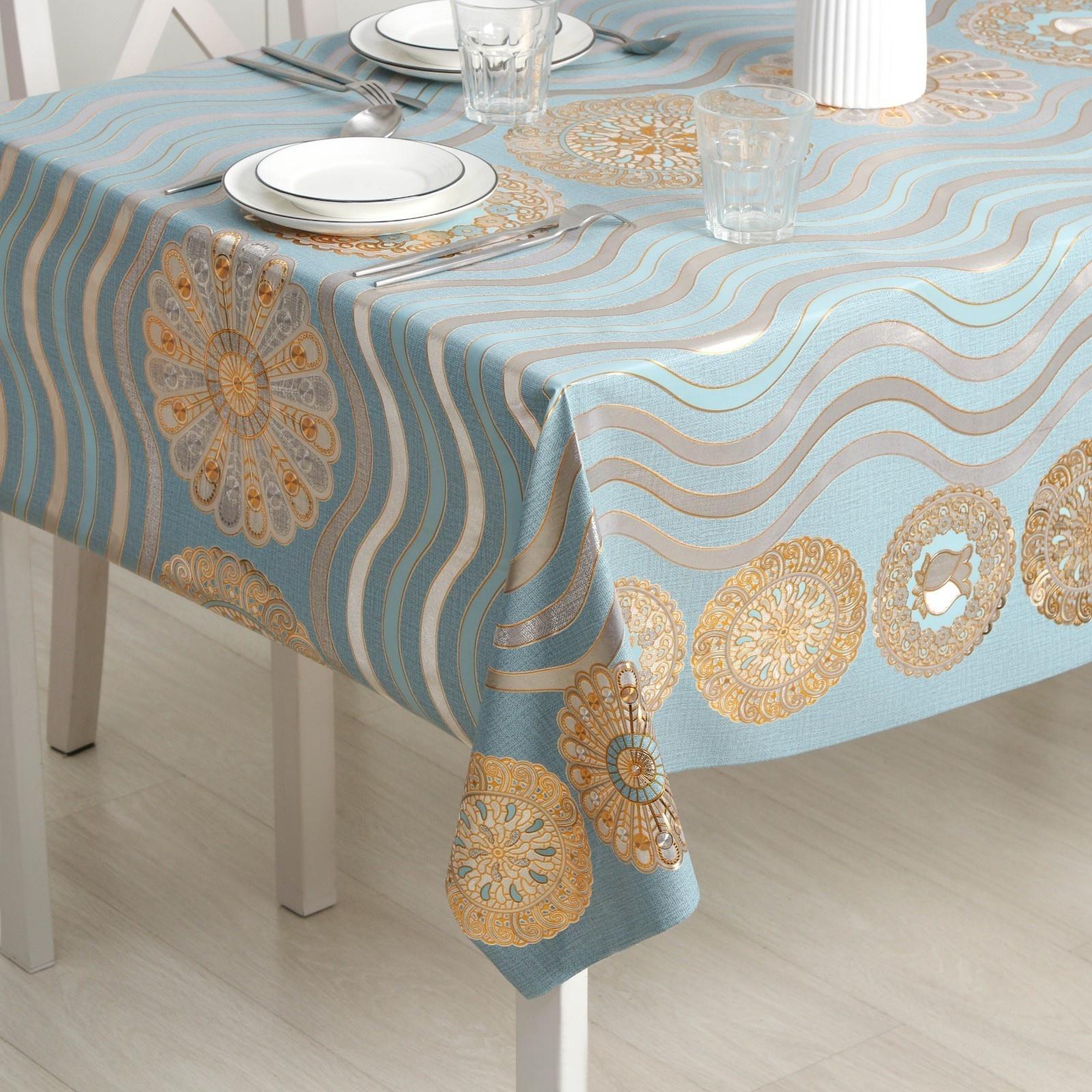 Клеёнка на стол на тканевой основе Gaudium, рулон 20 метров, ширина 137 см, толщина 0,2 мм