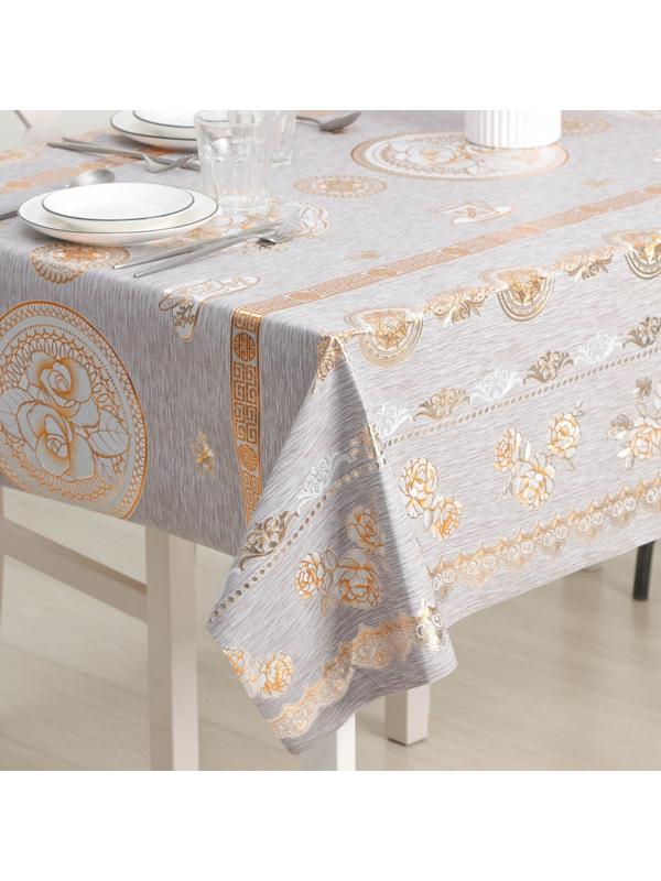 Клеёнка на стол на тканевой основе «Мэлоди», рулон 20 метров, ширина 137 см, толщина 0,2 мм