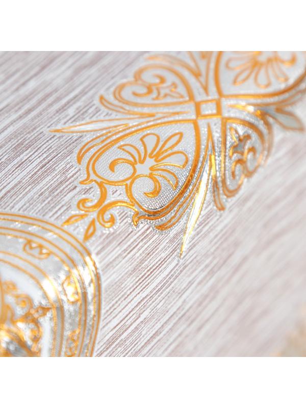 Клеёнка на стол на тканевой основе «Мэлоди», рулон 20 метров, ширина 137 см, толщина 0,2 мм