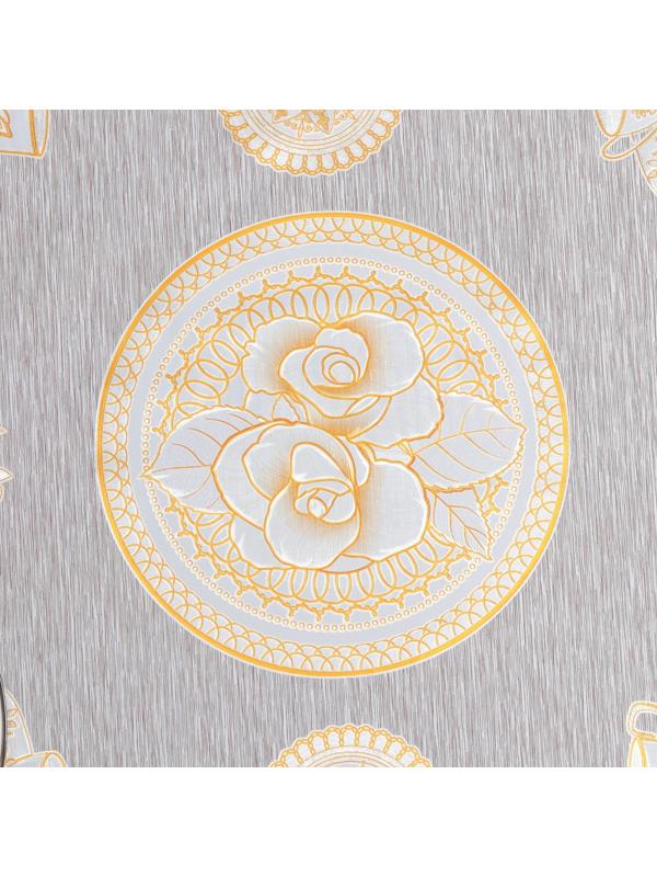 Клеёнка на стол на тканевой основе «Мэлоди», рулон 20 метров, ширина 137 см, толщина 0,2 мм