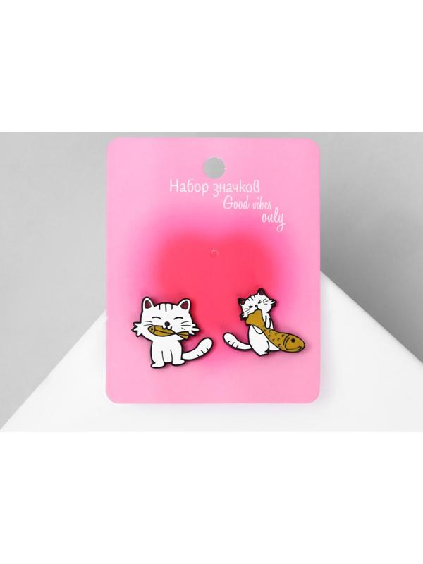 Набор значков (2шт.) 