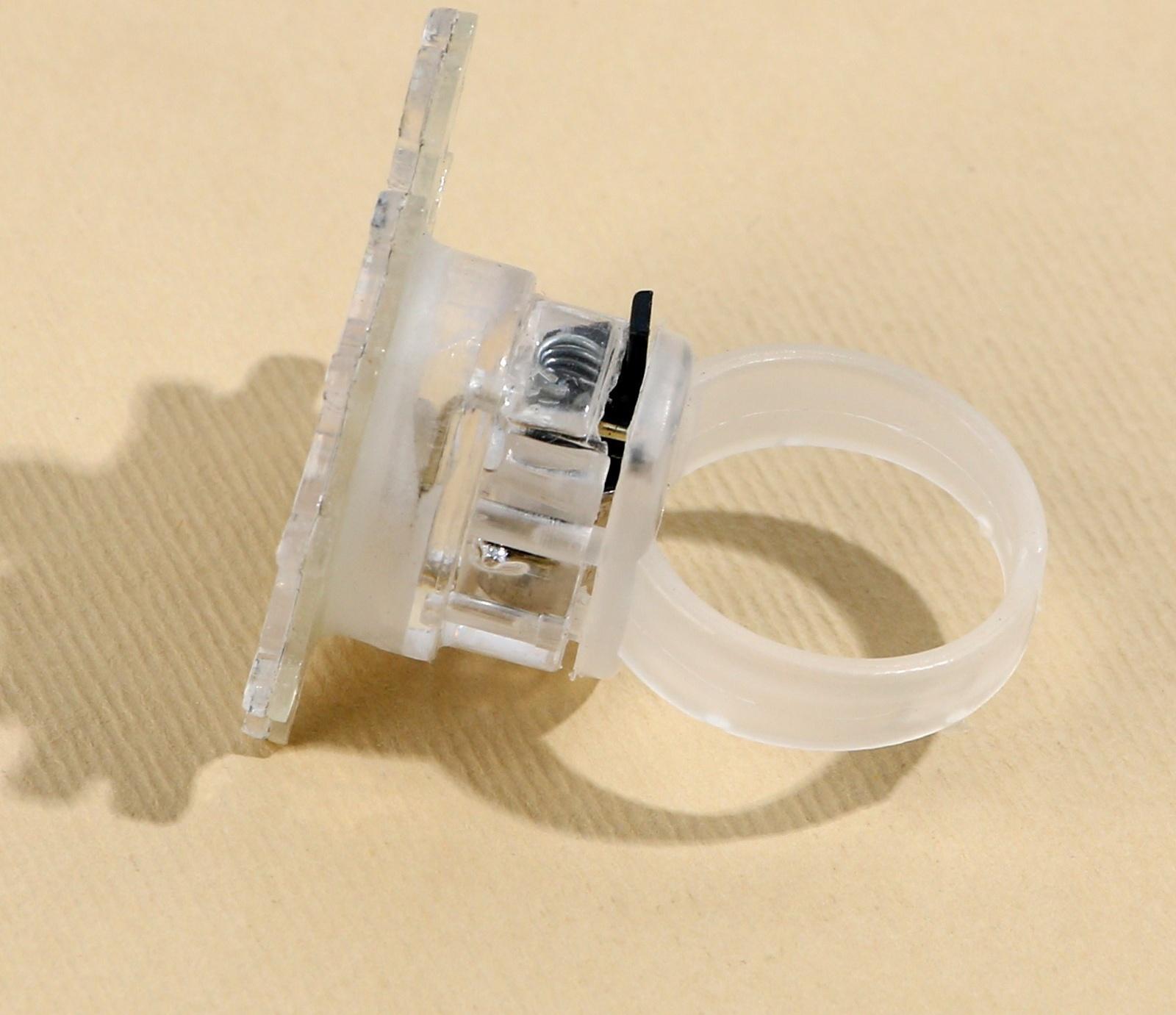 Кольцо с огоньком 