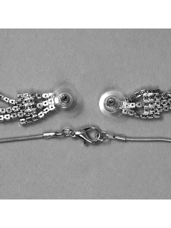 Гарнитур 2 предмета: серьги, кулон 