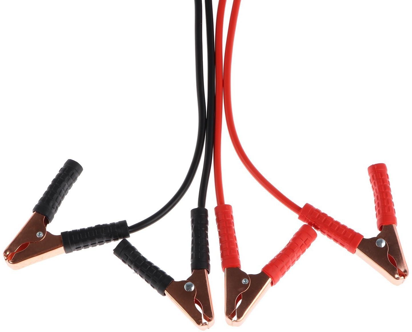 Провода пусковые для прикуривания автомобиля TORSO, 200 А, 2 метра, сумка