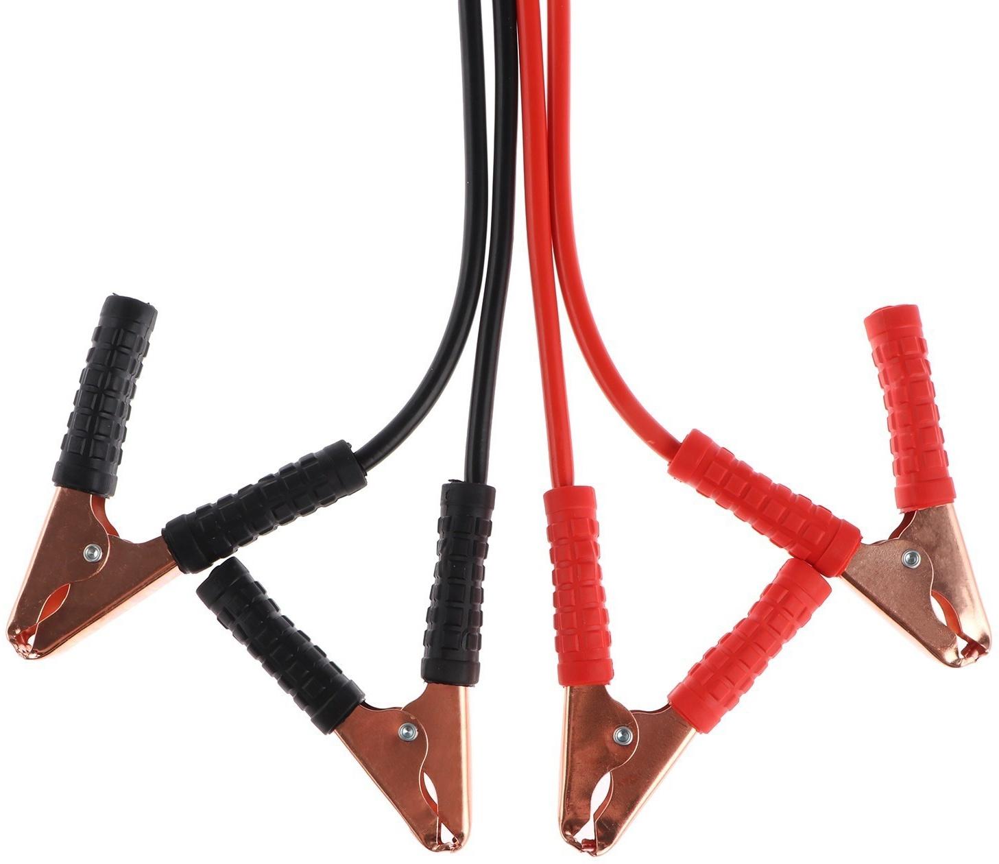 Провода пусковые для прикуривания автомобиля TORSO, 300 А, 2 метра, сумка