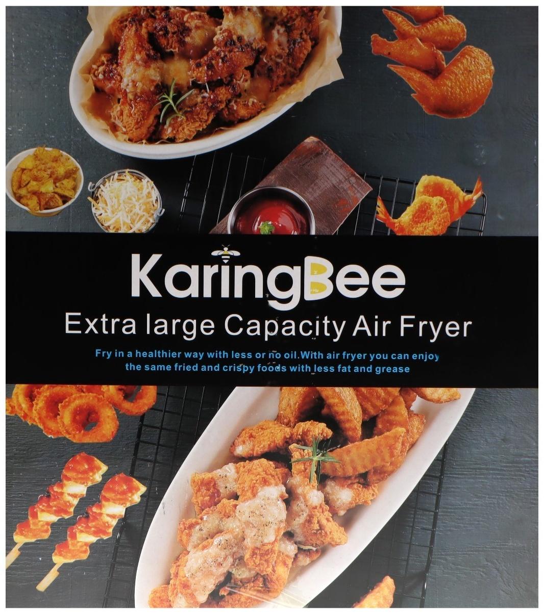 Аэрогриль KaringBee JD689, 1400 Вт, 8 л, белая