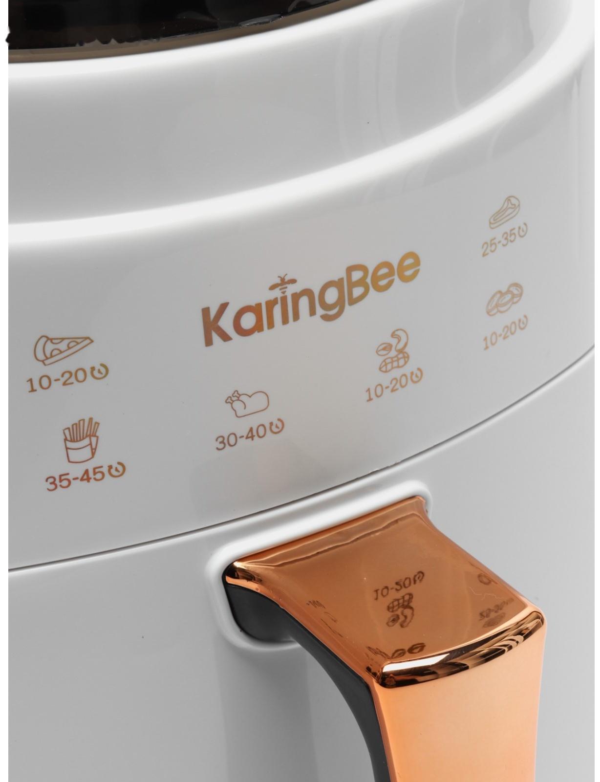 Аэрогриль KaringBee JD689, 1400 Вт, 8 л, белая