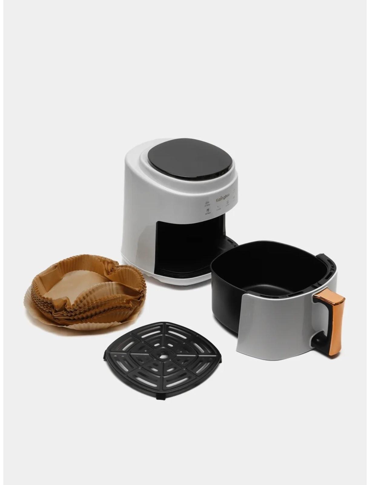 Аэрогриль KaringBee JD689, 1400 Вт, 8 л, белая