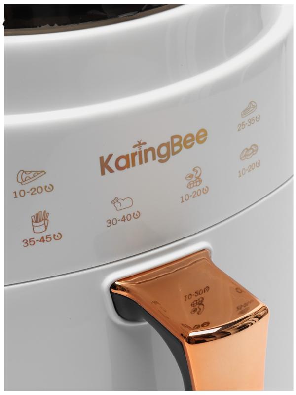 Аэрогриль KaringBee JD689, 1400 Вт, 8 л, белая