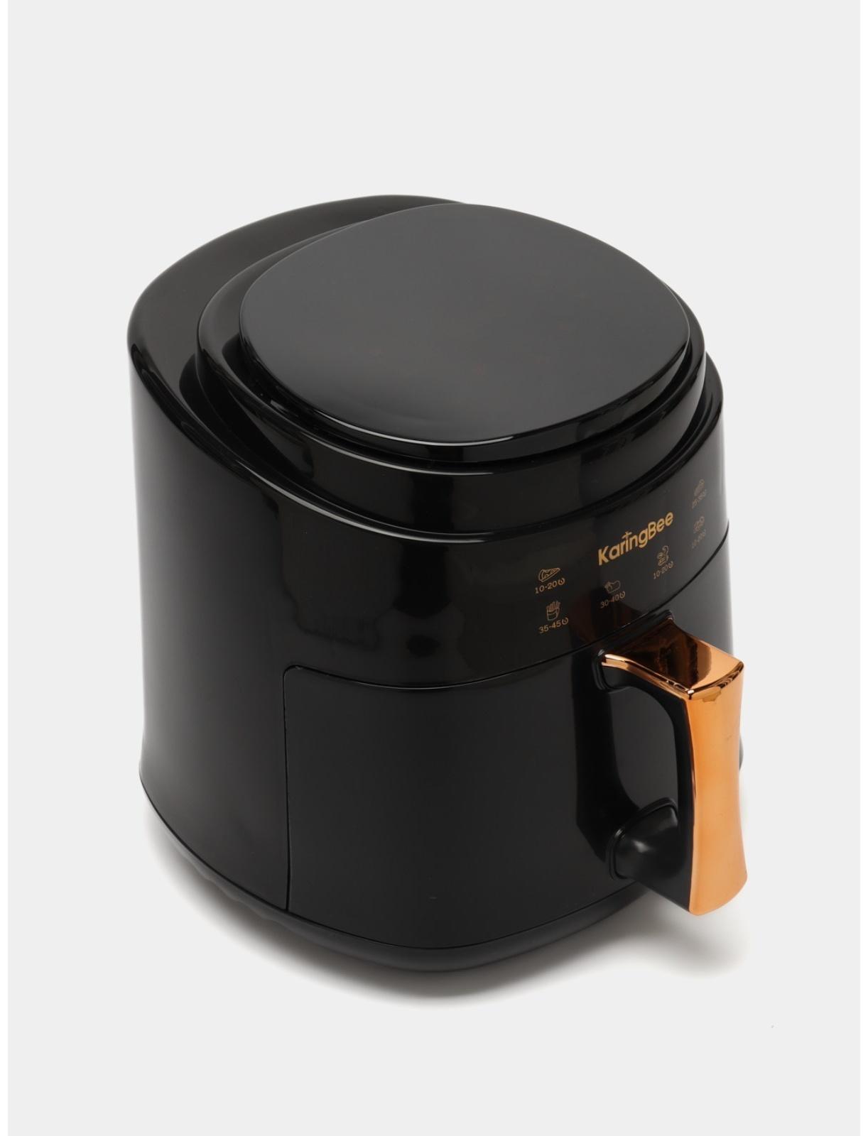 Аэрогриль KaringBee JD689, 1400 Вт, 8 л, чёрная