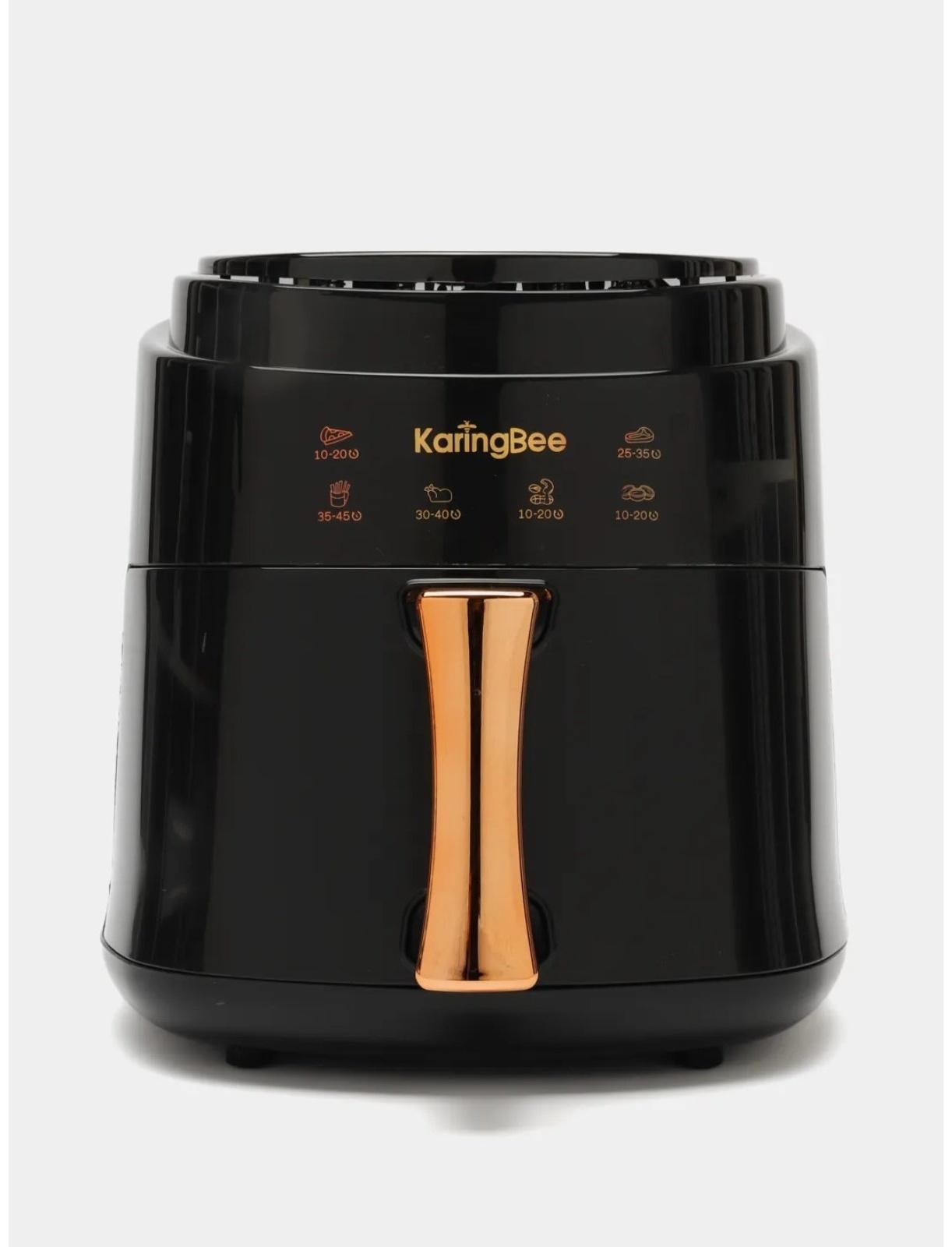 Аэрогриль KaringBee JD689, 1400 Вт, 8 л, чёрная