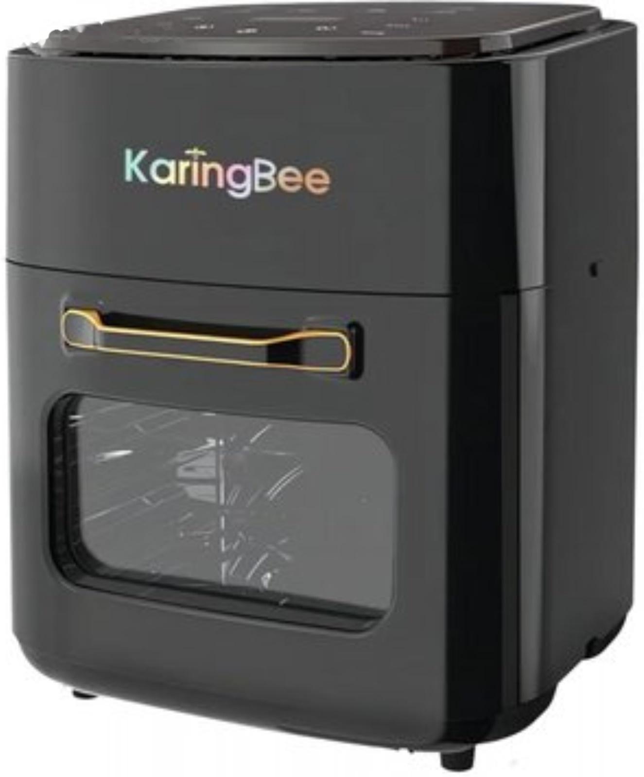 Аэрогриль KaringBee JD989, 1400 Вт, 15 л, чёрная