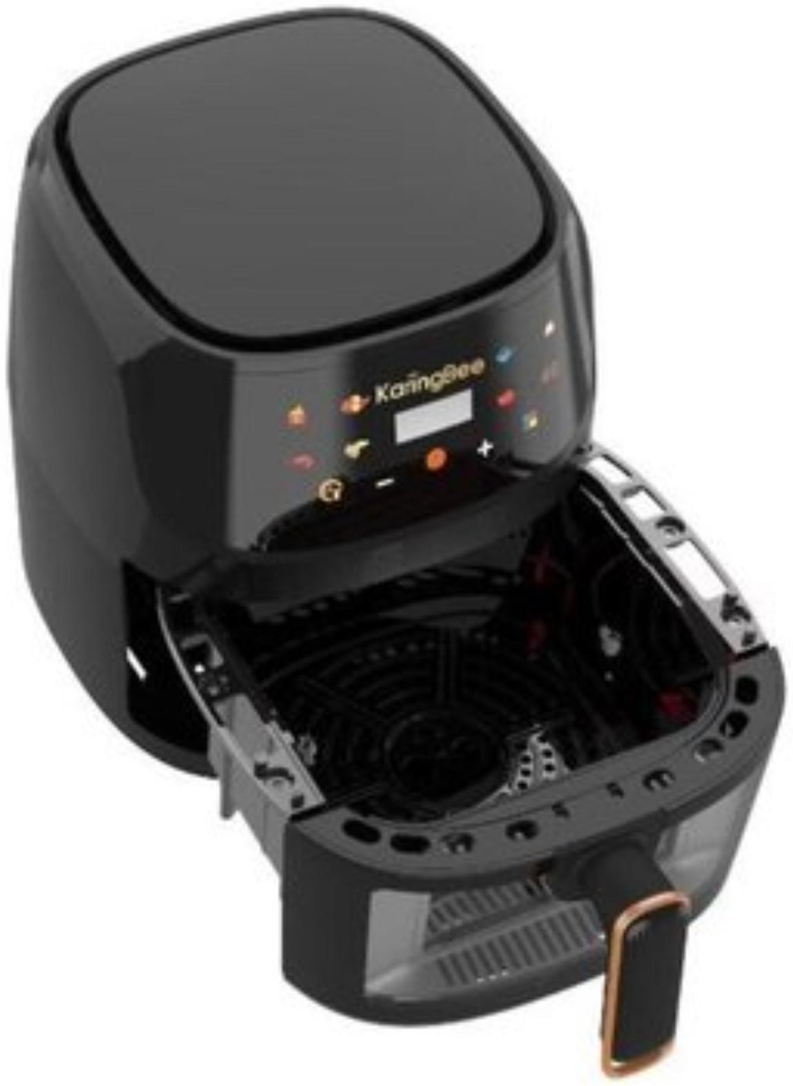 Аэрогриль KaringBee JD1189, 1400 Вт, 8 л, 60-200°C, чёрная