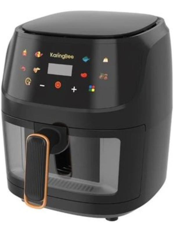 Аэрогриль KaringBee JD1189, 1400 Вт, 8 л, 60-200°C, чёрная