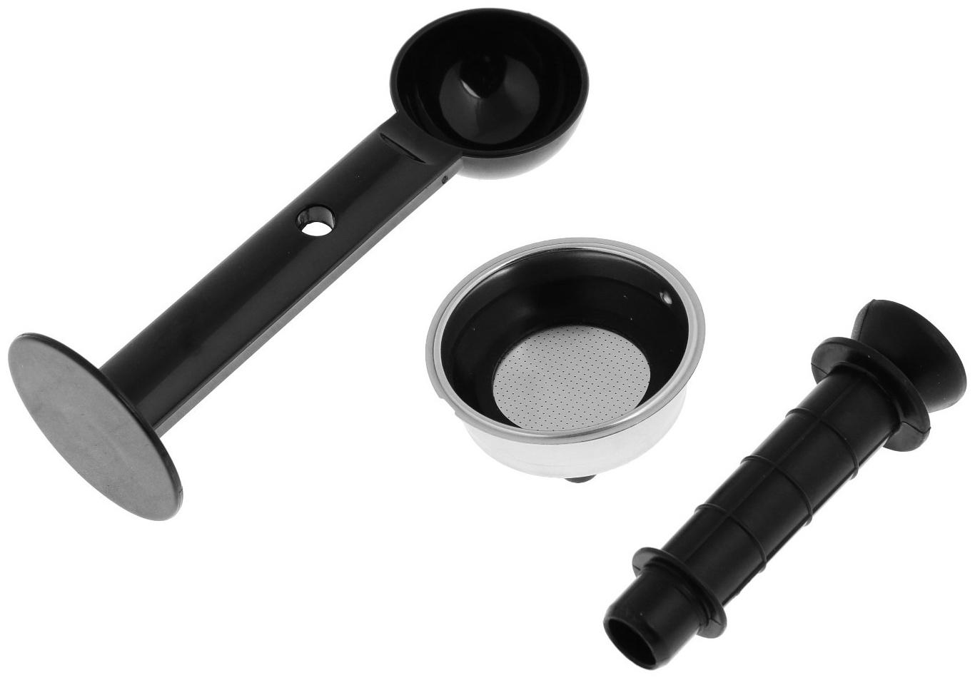 Кофемашина Hibrew H1A ST-504, автоматическая, 1450 Вт, 0.6 л, чёрная