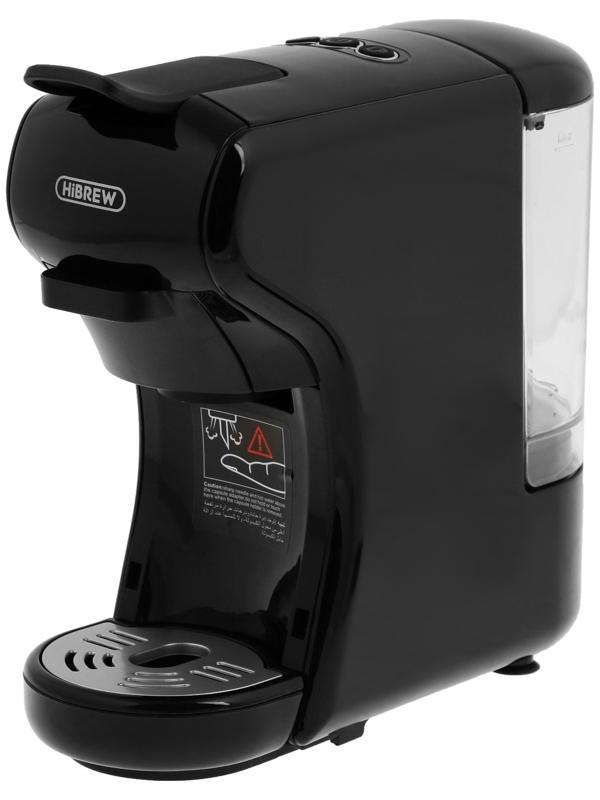 Кофемашина Hibrew H1A ST-504, автоматическая, 1450 Вт, 0.6 л, чёрная
