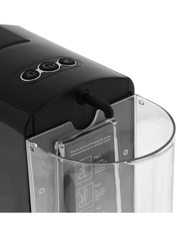 Кофемашина Hibrew H1A ST-504, автоматическая, 1450 Вт, 0.6 л, чёрная