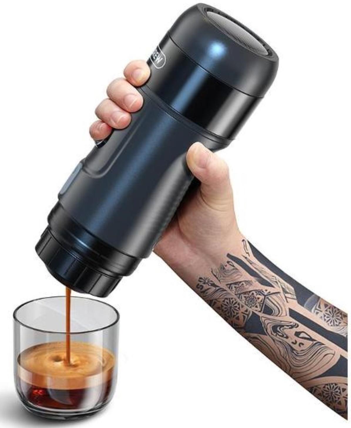 Кофемашина Hibrew AC-505K, капсульная, 80 Вт, чёрная