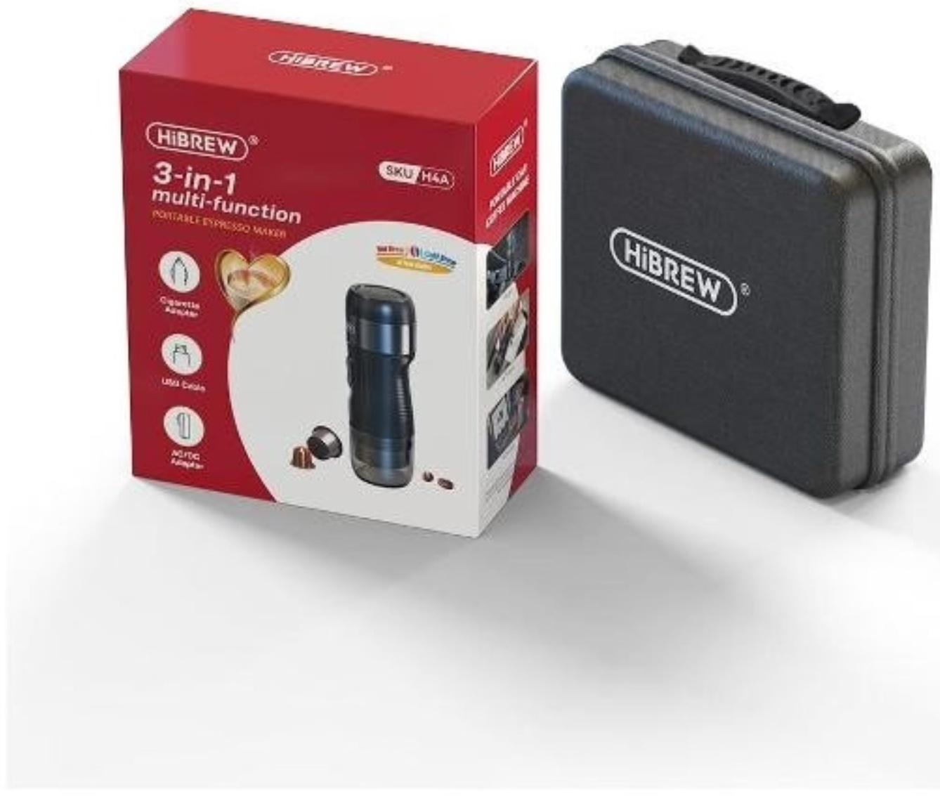 Кофемашина Hibrew AC-505K, капсульная, 80 Вт, чёрная