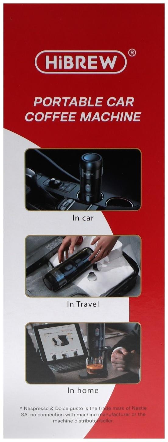 Кофемашина Hibrew AC-505K, капсульная, 80 Вт, чёрная