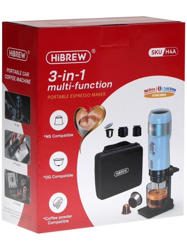 Кофемашина Hibrew AC-505K, капсульная, 80 Вт, чёрная